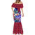 Manu Samoa Rugby 2023 Mermaid Dress Humpback Whale Hexagon Tribal Tropical Style - Wonder Print Shop