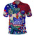 Manu Samoa Rugby 2023 Polo Shirt Humpback Whale Hexagon Tribal Tropical Style - Wonder Print Shop