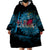 Fiji Rugby Wearable Blanket Hoodie Bring The Heat - Wonder Print Shop