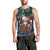 Mooey Christmas Men Tank Top Cow Santa Hat - Wonder Print Shop