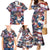 Happy Fourth of July Family Matching Mermaid Dress and Hawaiian Shirt American Eagle Flag US Independence Day - Wonder Print Shop