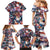 Happy Fourth of July Family Matching Mermaid Dress and Hawaiian Shirt American Eagle Flag US Independence Day - Wonder Print Shop