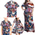 Happy Fourth of July Family Matching Off Shoulder Maxi Dress and Hawaiian Shirt American Eagle Flag US Independence Day - Wonder Print Shop