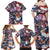 Happy Fourth of July Family Matching Off Shoulder Maxi Dress and Hawaiian Shirt American Eagle Flag US Independence Day - Wonder Print Shop