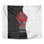 Personalized Civil Rights Movement Justice Fist Tapestry