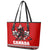 Haida Hockey Canada Leather Tote Bag Maple Leaf