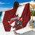 Canada Hockey Warrior Sarong Bold Maple Leaf Sports Art