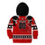Personalized Champions Canada Hockey Kid Hoodie Fierce Beaver on Ice