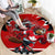Champions Canada Hockey Round Carpet Fierce Beaver on Ice