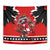 Champions Canada Hockey Tapestry Fierce Beaver on Ice