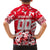 Personalized Canada Hockey Helmet Kid Hawaiian Shirt Maple Leaf Pattern