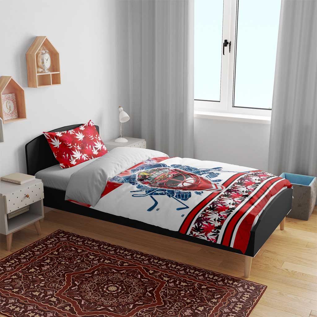 Canada Elite Hockey Bedding Set Champions Spirit