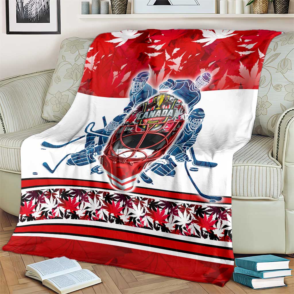 Canada Elite Hockey Blanket Champions Spirit