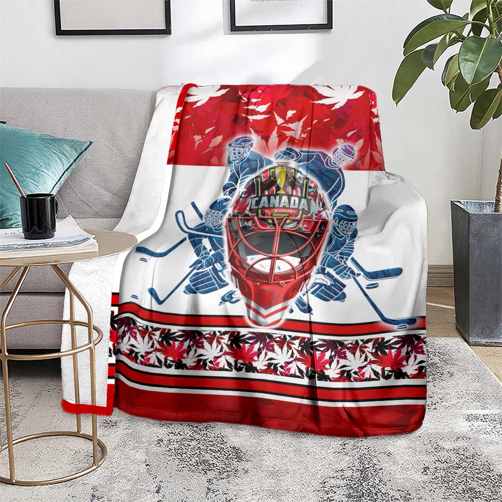 Canada Elite Hockey Blanket Champions Spirit