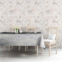 The Wolves Hunting Moose Tablecloth