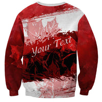 Personalized Canadian Horse Sweatshirt Canada Maple Leaf