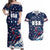 USA Hockey Couples Matching Off Shoulder Maxi Dress and Hawaiian Shirt Summer Paris 2024 - Wonder Print Shop