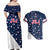 USA Hockey Couples Matching Off Shoulder Maxi Dress and Hawaiian Shirt Summer Paris 2024 - Wonder Print Shop