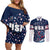 USA Hockey Couples Matching Off Shoulder Short Dress and Long Sleeve Button Shirt Summer Paris 2024 - Wonder Print Shop