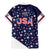 USA Hockey Family Matching Mermaid Dress and Hawaiian Shirt Summer Paris 2024 - Wonder Print Shop