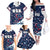 USA Hockey Family Matching Off The Shoulder Long Sleeve Dress and Hawaiian Shirt Summer Paris 2024 - Wonder Print Shop