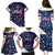 USA Hockey Family Matching Puletasi and Hawaiian Shirt Summer Paris 2024 - Wonder Print Shop