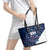 USA Hockey Leather Tote Bag Summer Paris 2024