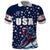 USA Hockey Polo Shirt Summer Paris 2024 - Wonder Print Shop