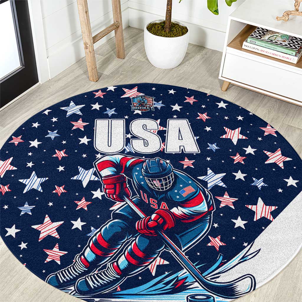 USA Hockey Round Carpet Summer Paris 2024