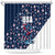 USA Hockey Shower Curtain Summer Paris 2024