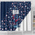 USA Hockey Shower Curtain Summer Paris 2024