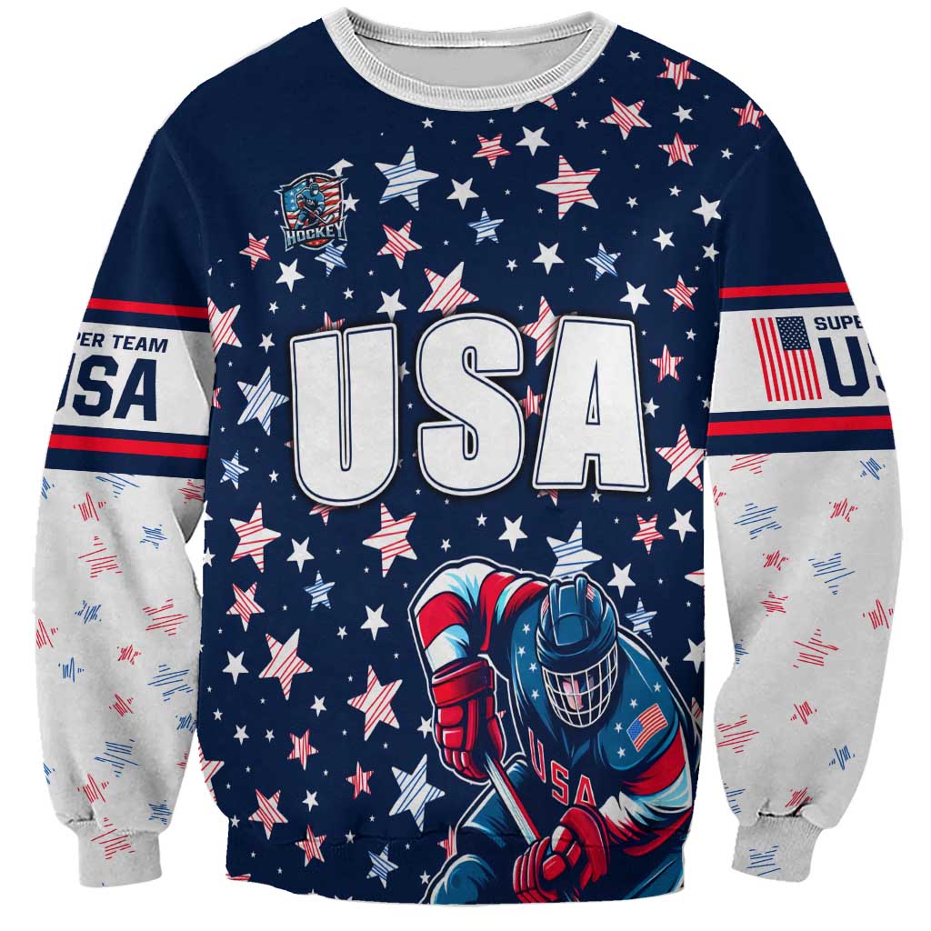 USA Hockey Sweatshirt Summer Paris 2024