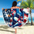 USA Rugby Beach Blanket Summer Paris 2024 - Wonder Print Shop