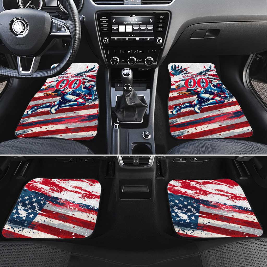 USA Rugby Car Mats Summer Paris 2024 - Wonder Print Shop