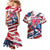 USA Rugby Couples Matching Mermaid Dress and Hawaiian Shirt Summer Paris 2024 - Wonder Print Shop