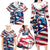 USA Rugby Family Matching Long Sleeve Bodycon Dress and Hawaiian Shirt Summer Paris 2024 - Wonder Print Shop