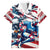 USA Rugby Family Matching Long Sleeve Bodycon Dress and Hawaiian Shirt Summer Paris 2024 - Wonder Print Shop