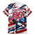 USA Rugby Family Matching Long Sleeve Bodycon Dress and Hawaiian Shirt Summer Paris 2024 - Wonder Print Shop