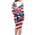 USA Rugby Family Matching Long Sleeve Bodycon Dress and Hawaiian Shirt Summer Paris 2024 - Wonder Print Shop