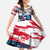 USA Rugby Family Matching Mermaid Dress and Hawaiian Shirt Summer Paris 2024 - Wonder Print Shop