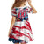 USA Rugby Family Matching Mermaid Dress and Hawaiian Shirt Summer Paris 2024 - Wonder Print Shop