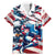 USA Rugby Family Matching Mermaid Dress and Hawaiian Shirt Summer Paris 2024 - Wonder Print Shop