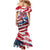 USA Rugby Family Matching Mermaid Dress and Hawaiian Shirt Summer Paris 2024 - Wonder Print Shop