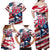 USA Rugby Family Matching Off Shoulder Maxi Dress and Hawaiian Shirt Summer Paris 2024 - Wonder Print Shop