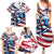 USA Rugby Family Matching Summer Maxi Dress and Hawaiian Shirt Summer Paris 2024 - Wonder Print Shop