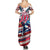 USA Rugby Family Matching Summer Maxi Dress and Hawaiian Shirt Summer Paris 2024 - Wonder Print Shop