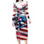 USA Rugby Long Sleeve Bodycon Dress Summer Paris 2024 - Wonder Print Shop