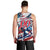 USA Rugby Men Tank Top Summer Paris 2024 - Wonder Print Shop