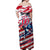 USA Rugby Off Shoulder Maxi Dress Summer Paris 2024 - Wonder Print Shop