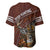 Deer Hunting Baseball Jersey In The Forest Brown - Wonder Print Shop